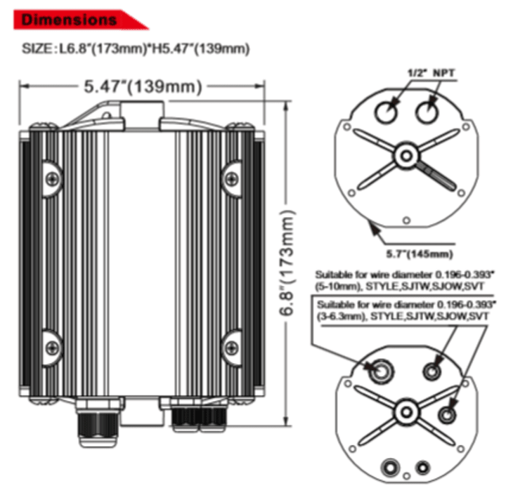 40 watt Emergency LED Driver for UFO UL Listed