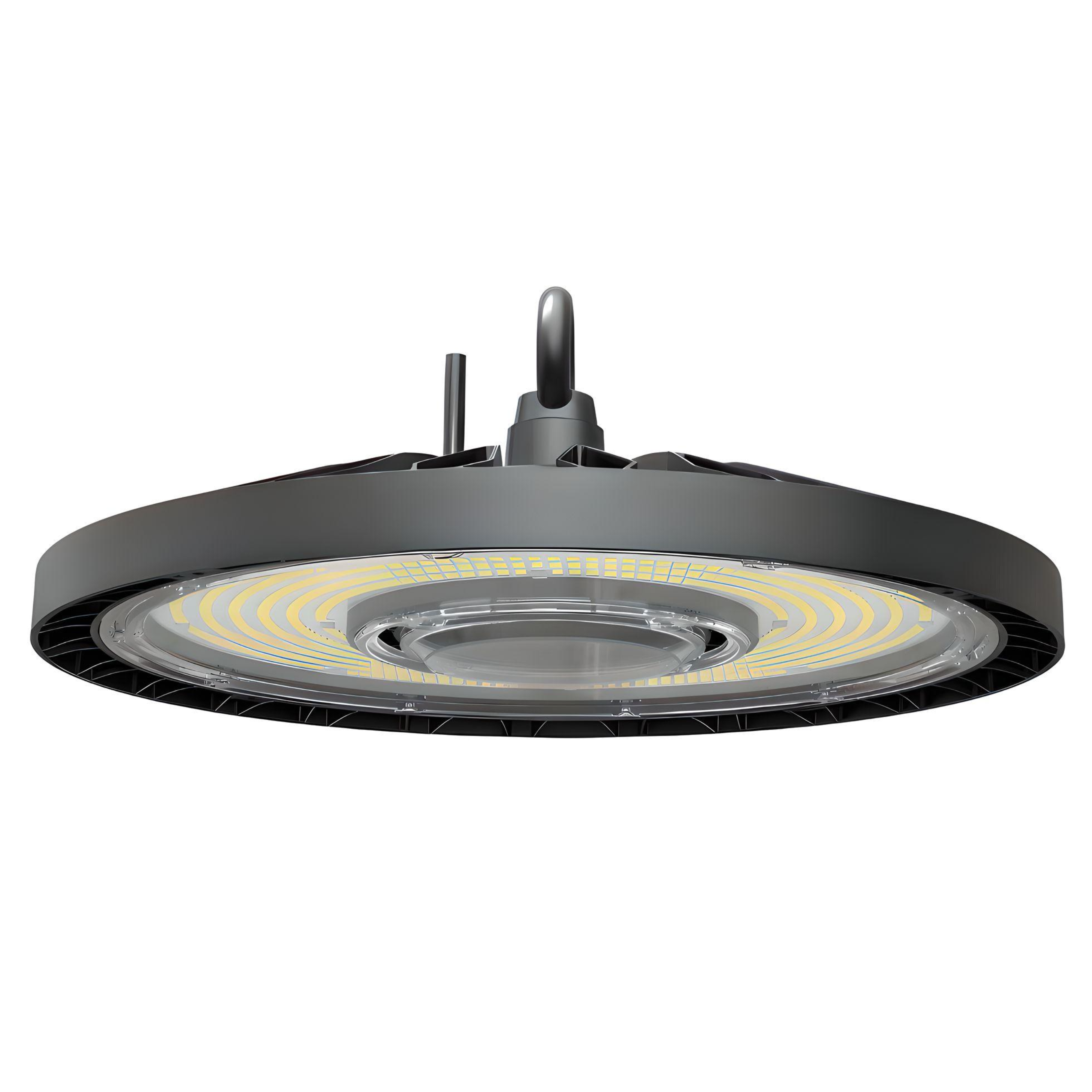 150W LED UFO High Bay - Dimmable and 5000k CCT for Industrial Lighting Needs - Eco LED Lightings 